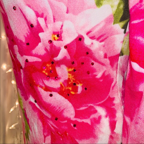 ROZ & ALI ⭐️ Soft Embellished Pullover Sweater - Picture 3 of 10